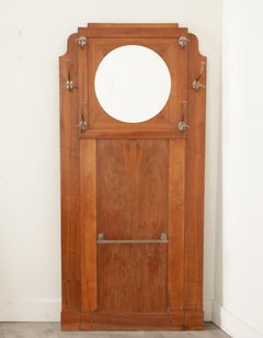 French Art Deco Mahogany Hall Tree