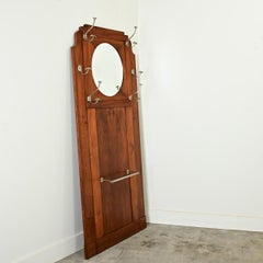 French Art Deco Mahogany Hall Tree