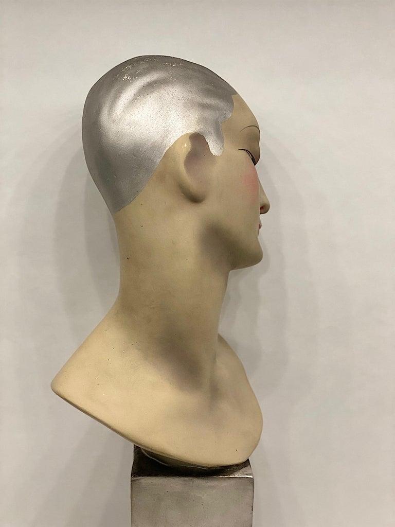 1920s mannequin head