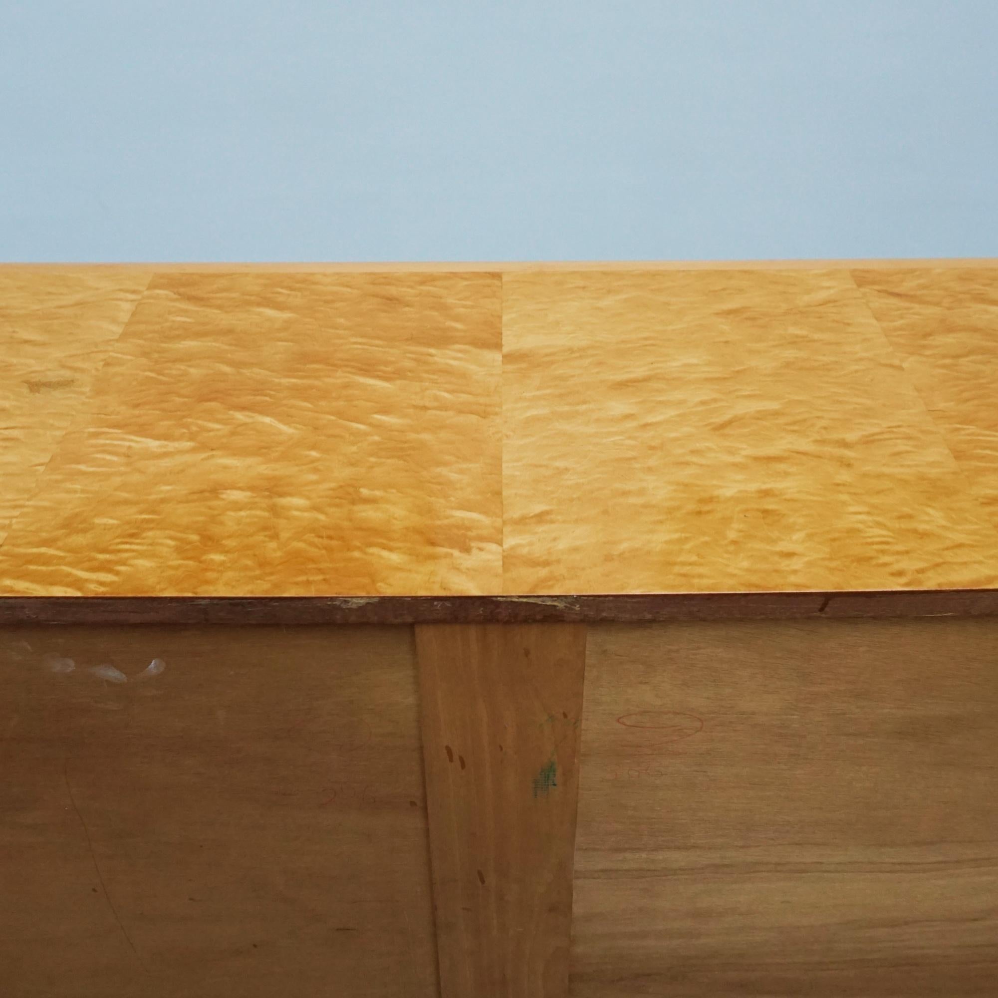 French Art Deco Maple Veneered Sideboard 9