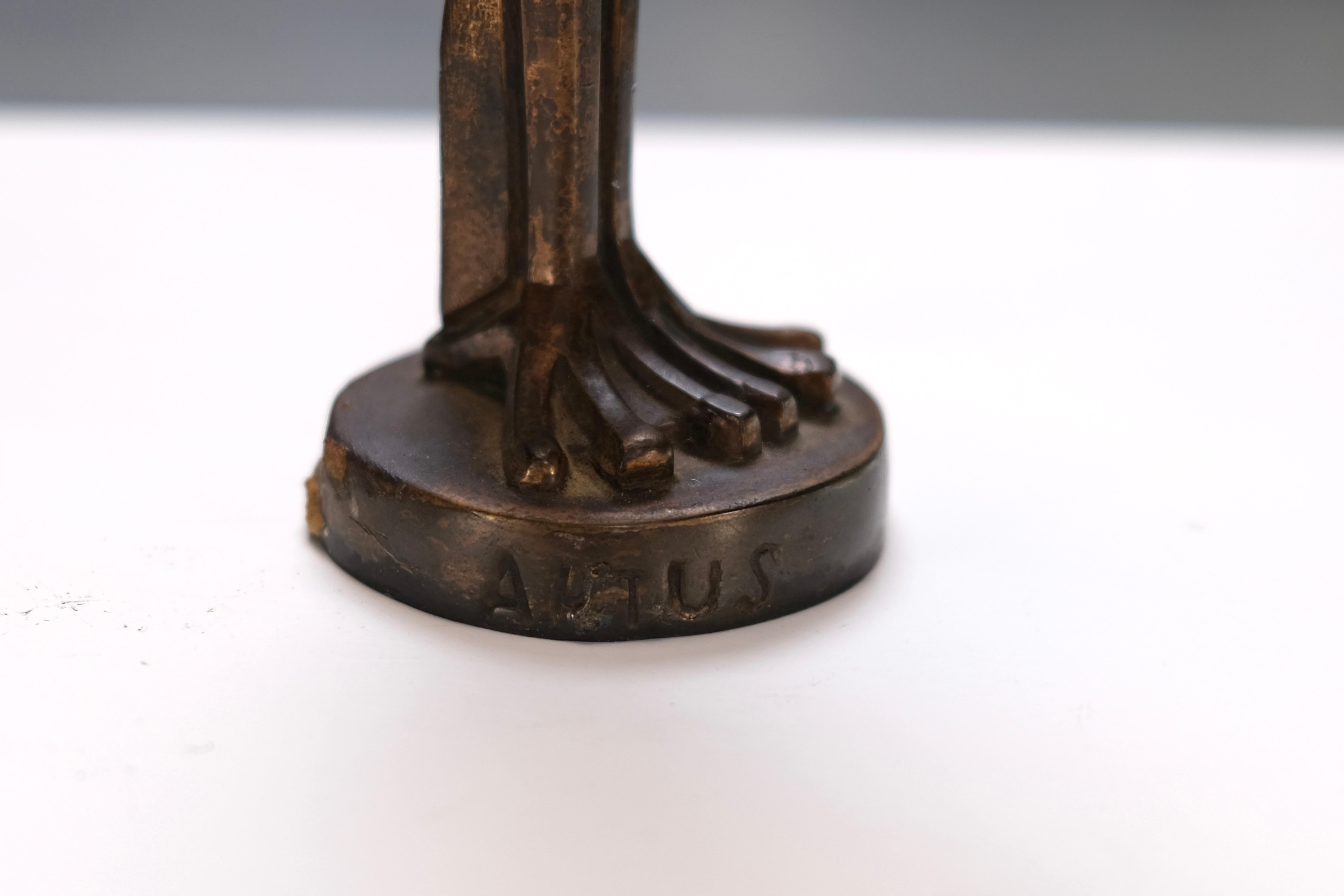 Sculpture en forme d'oiseau marabout par Max Le Verrier, années 1930, spéléologie française Art Déco État moyen - En vente à Ulm, DE