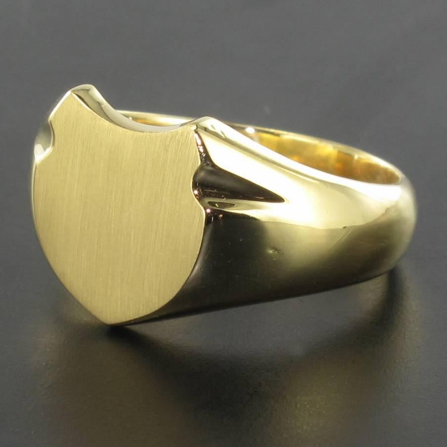 signet ring in french