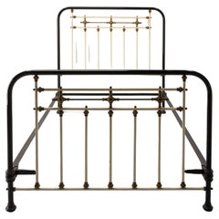Used French Art Deco Metal Single Bed, circa 1920