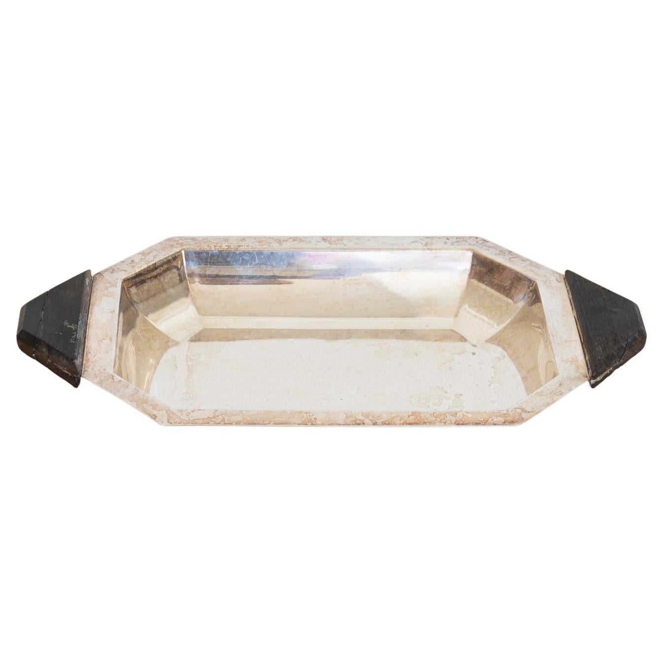 French Art Deco Metal Tray