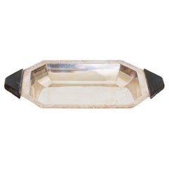 Vintage French Art Deco Metal Tray