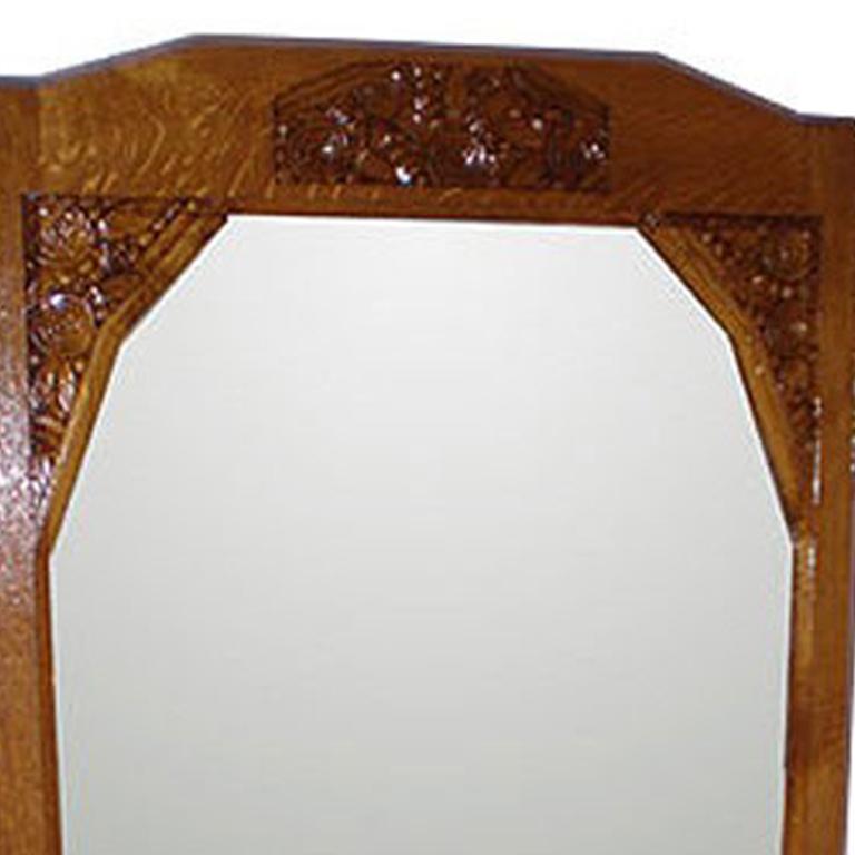 Specchio francese Art Deco Mirror in vendita 1