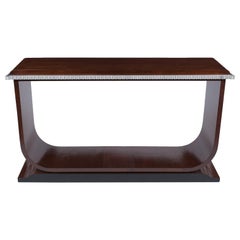 Art Deco Lacquered Console