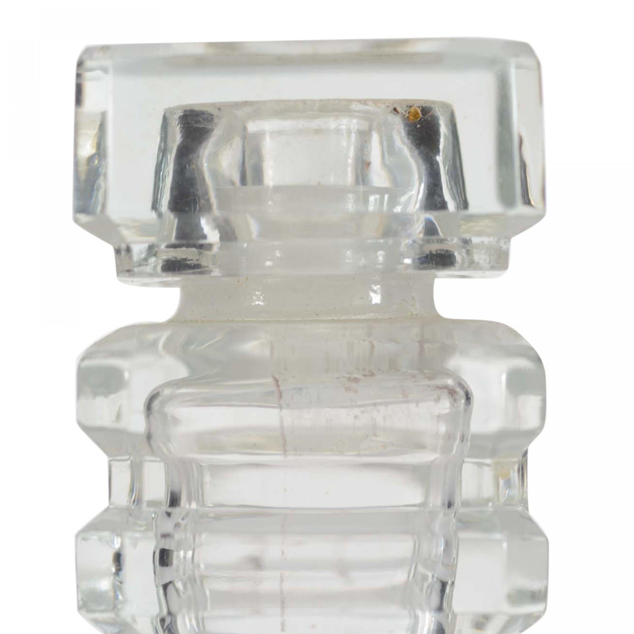Goffrato French Art Deco Mon Image by Leleong Lalique Perfume Bottle in vendita