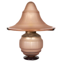 French Art Deco Mushroom Table Lamp, 1930s