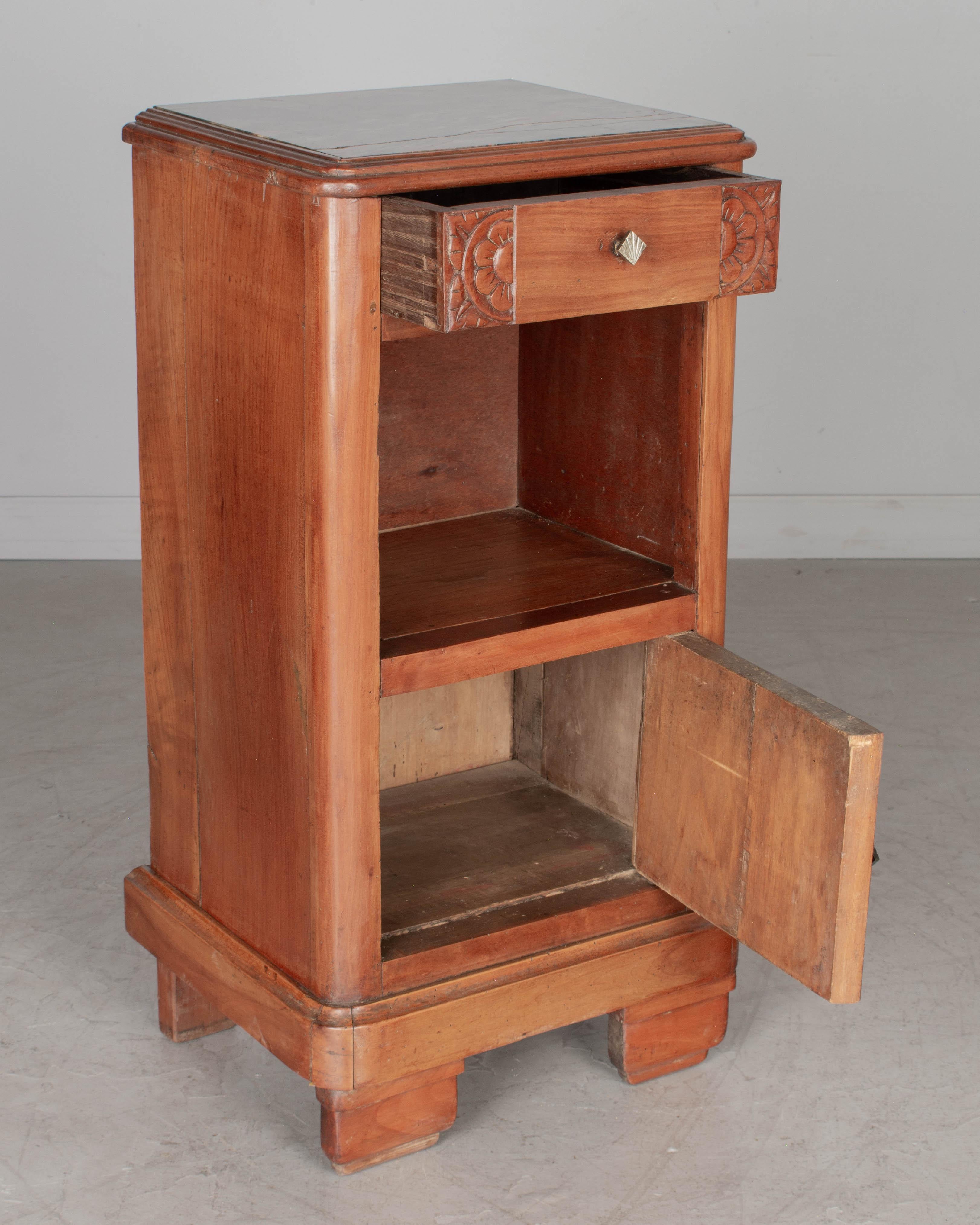 20th Century French Art Deco Nightstand For Sale