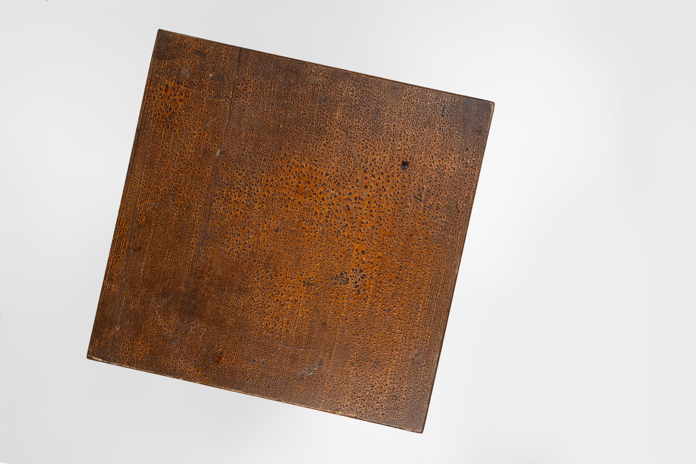 French Art Deco nightstand in varnished wood, ca. 1930 For Sale 5