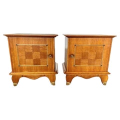 Mesillas de noche art déco francesas - Pareja