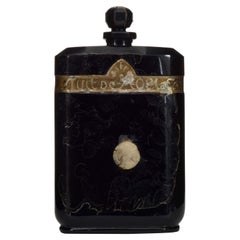 Frasco de perfume francés Art Déco Nuit de Noes By Caron