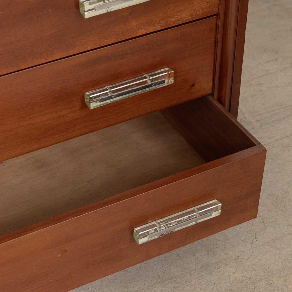 Französisch Art Deco Eiche Kommode im Angebot 7