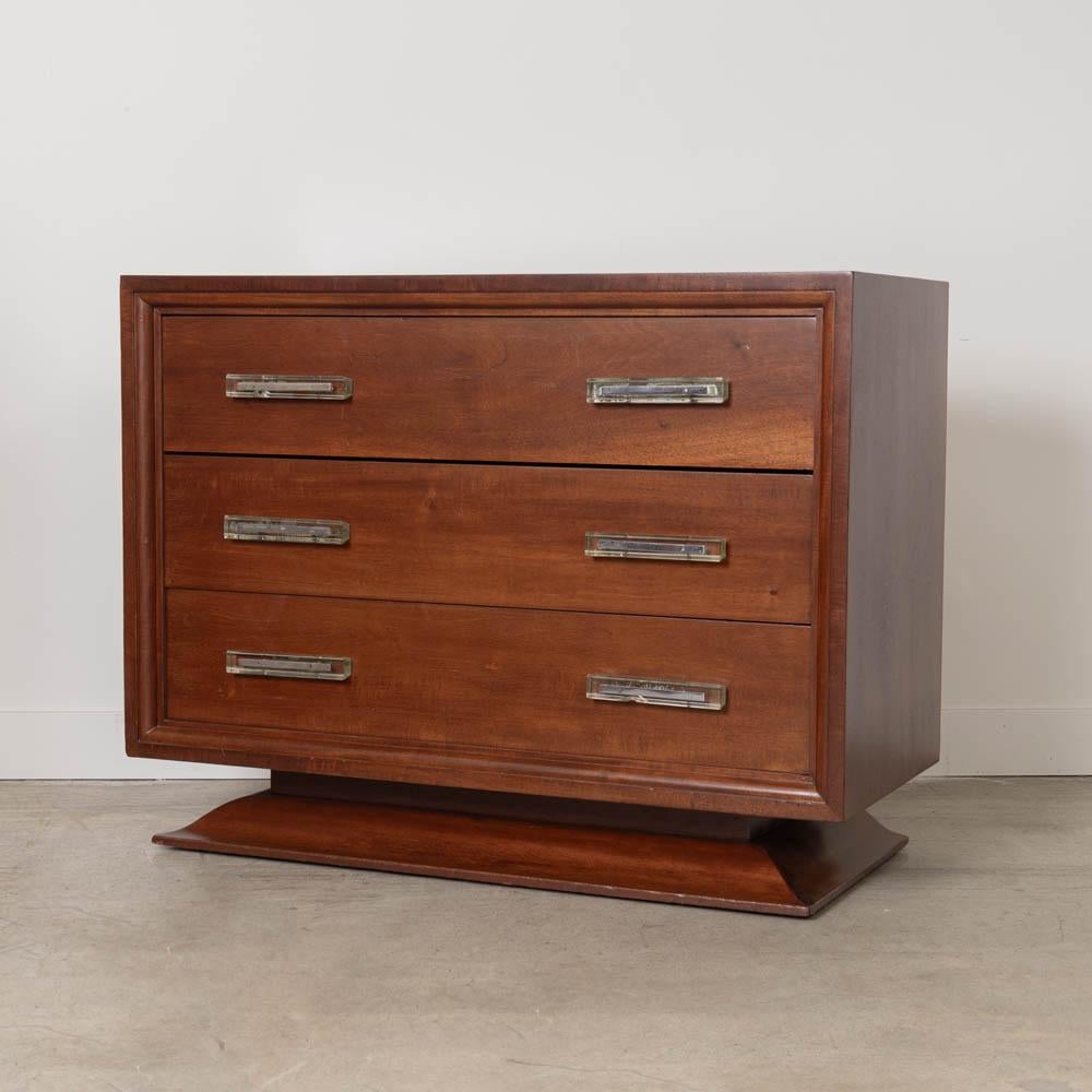 Französisch Art Deco Eiche Kommode im Zustand „Gut“ im Angebot in Los Angeles, CA
