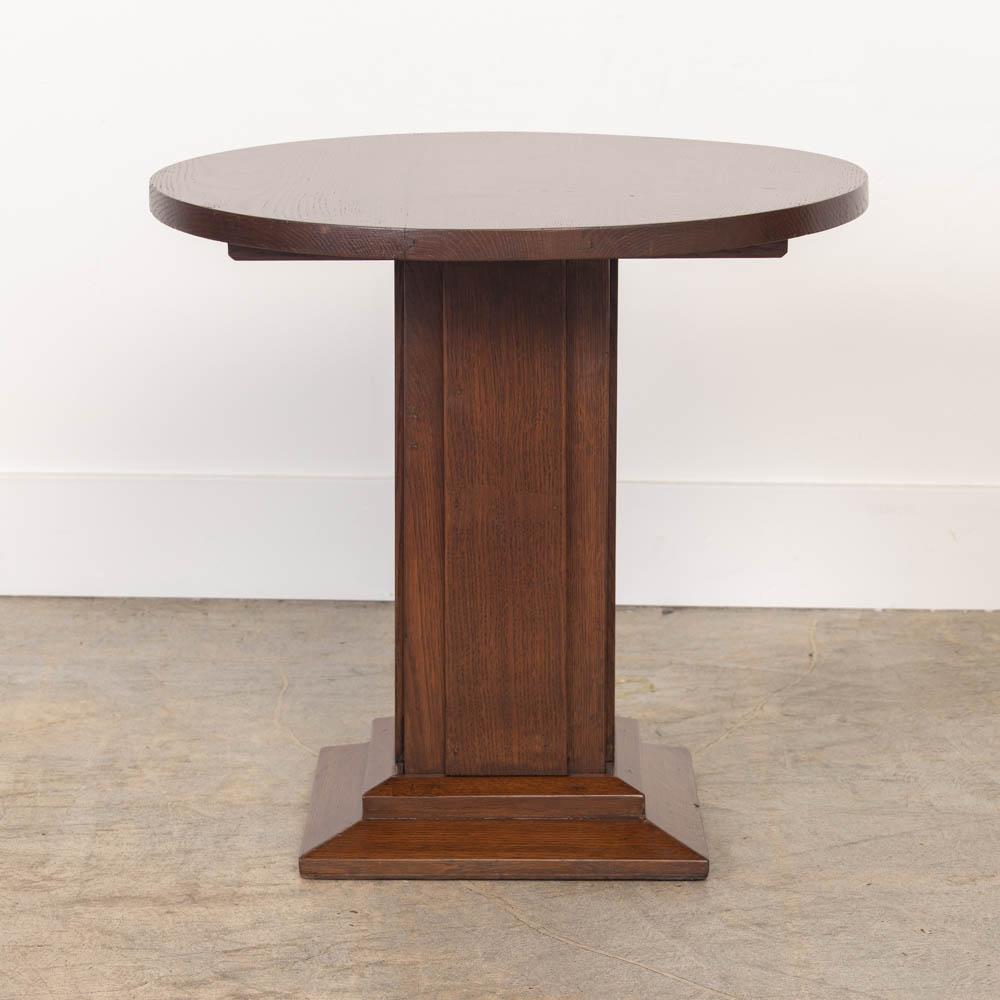 Tavolino francese Art Deco Oak In condizioni buone in vendita a Los Angeles, CA