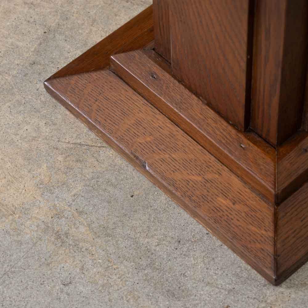 Tavolino francese Art Deco Oak in vendita 3
