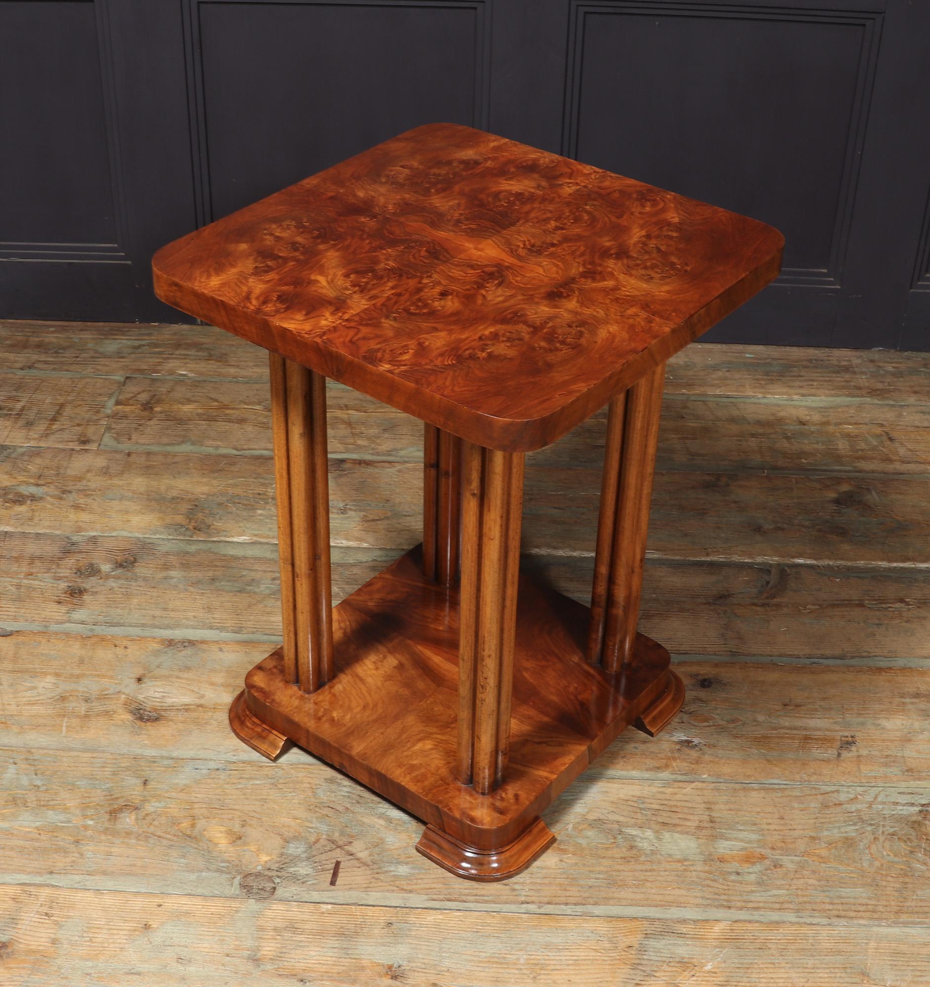 French Art Deco Occasional Table For Sale 1