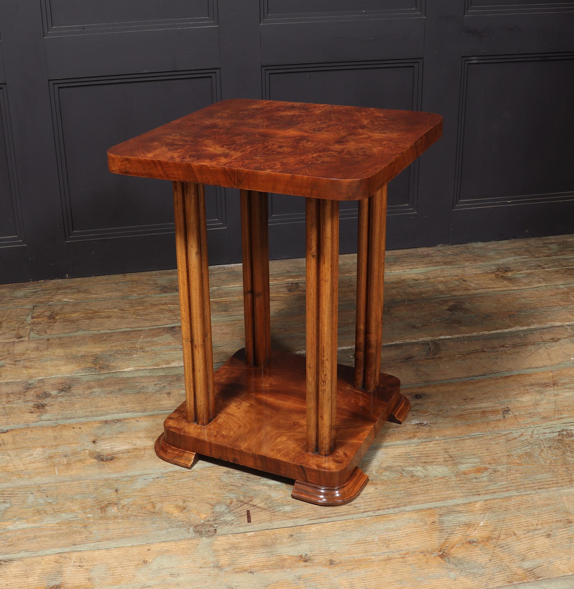 French Art Deco Occasional Table For Sale 3