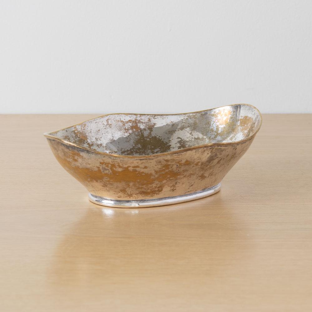 Metà XX secolo Ciotola ovale Art Deco francese in vendita