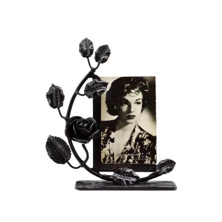 French Art Deco Pair of Wrought-Iron Photo Frames, 1930 at 1stDibs