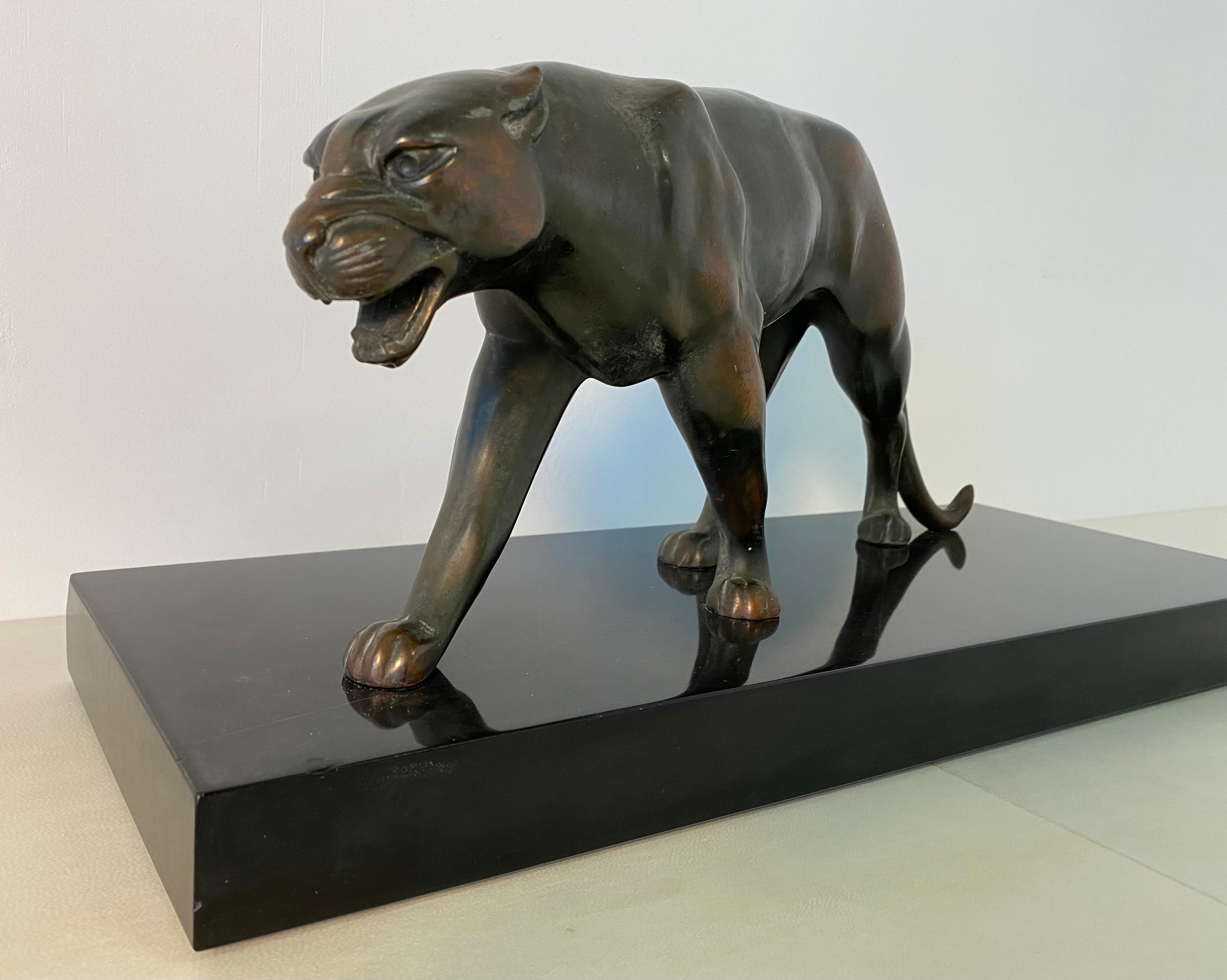 Mid-20th Century French Art Deco Panther , 1930s