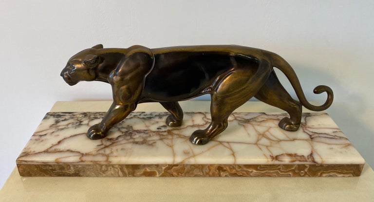 French Art Deco Panther, 1930s For Sale 1