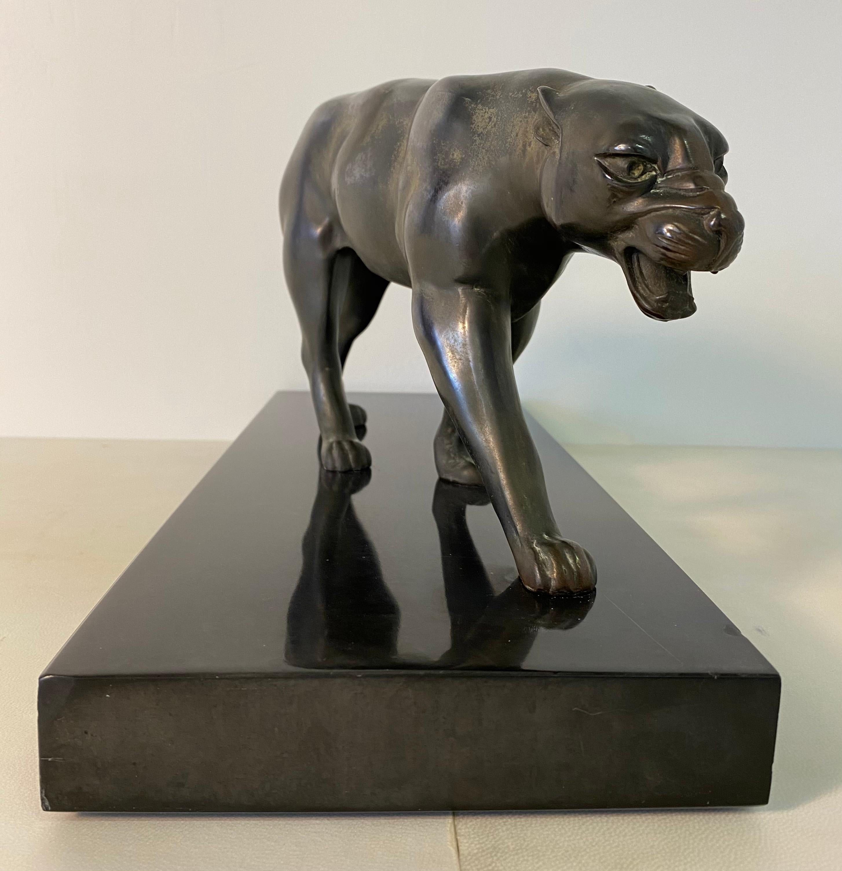 French Art Deco Panther , 1930s 3
