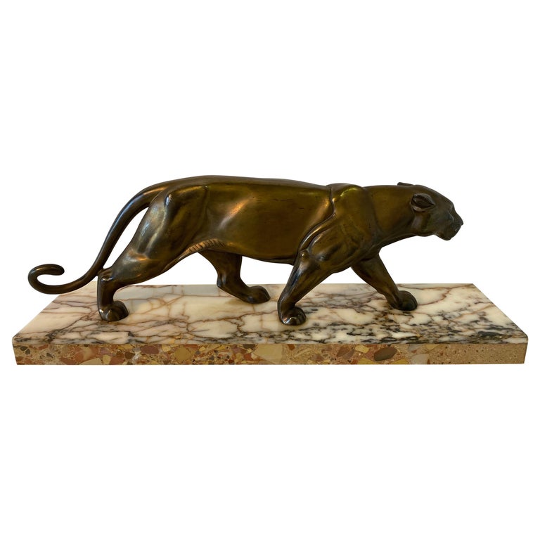 French Art Deco Panther, 1930s For Sale