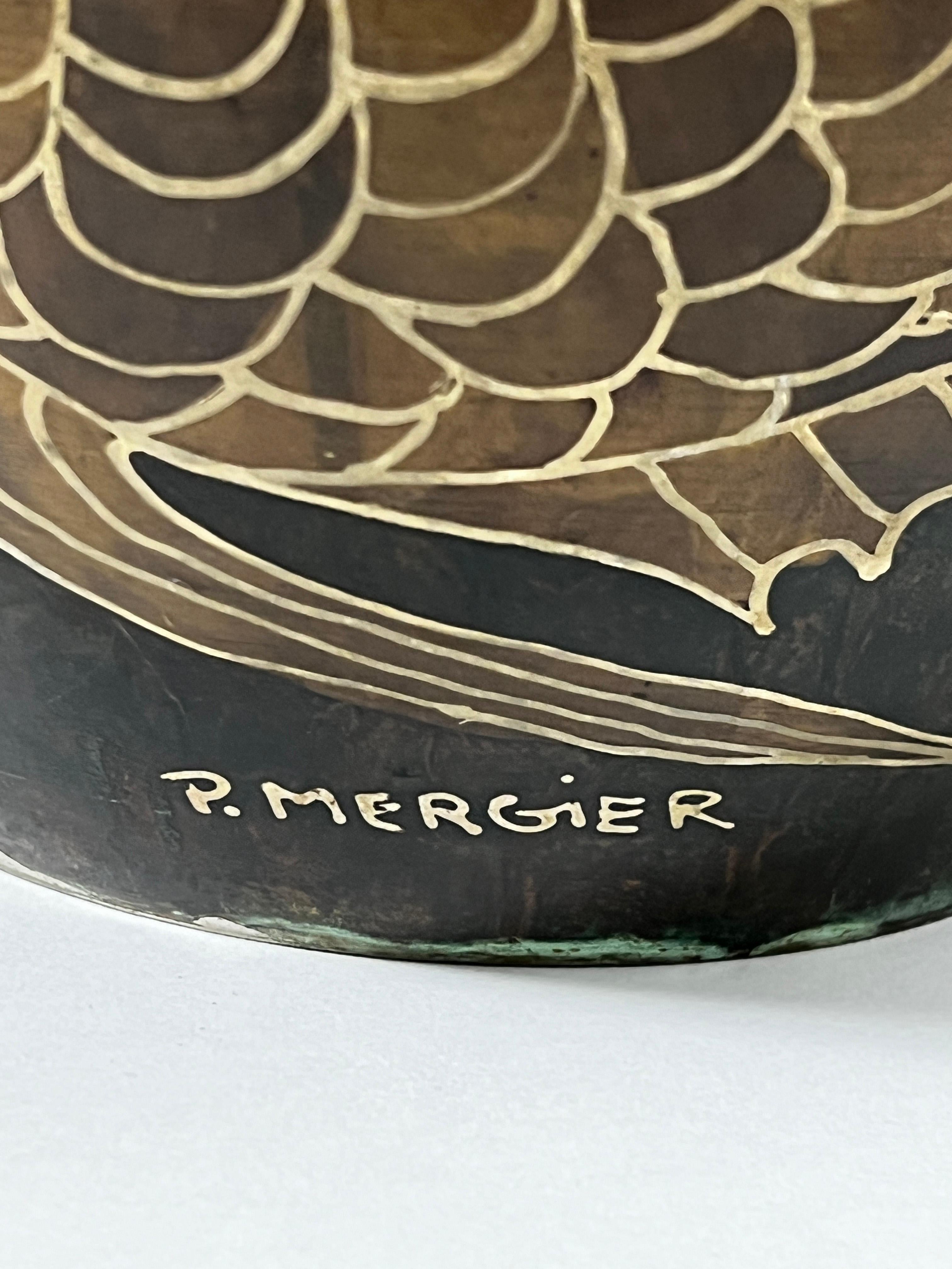 Vaso francese Art. Paul Louis Mergier 
