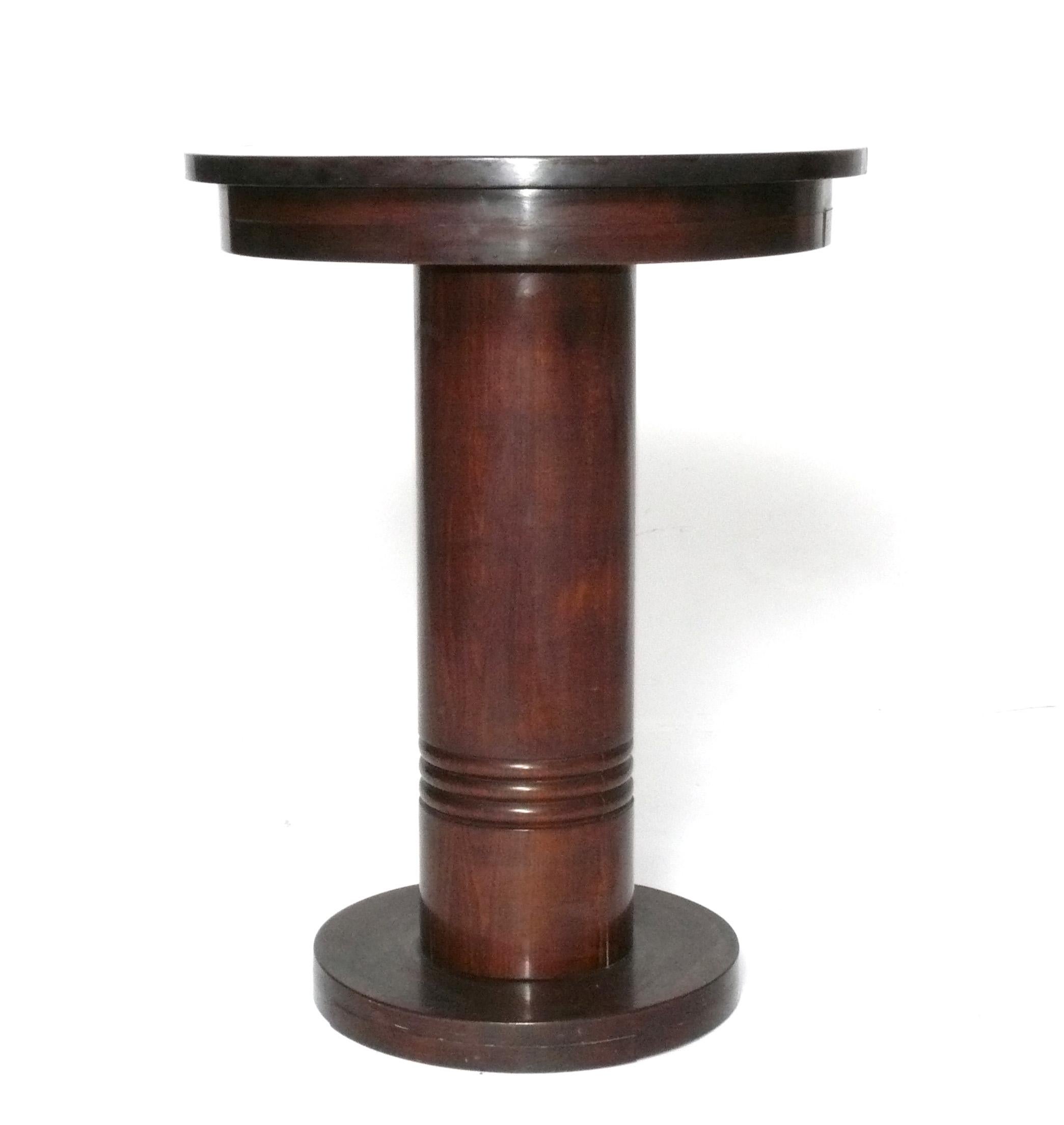 Art déco Guéridon ou lampe Art Déco français circa 1930 Refinished Your Choice Color en vente