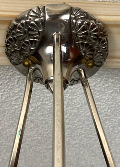 French Art Deco Pendant Chandelier in the manner of Degue