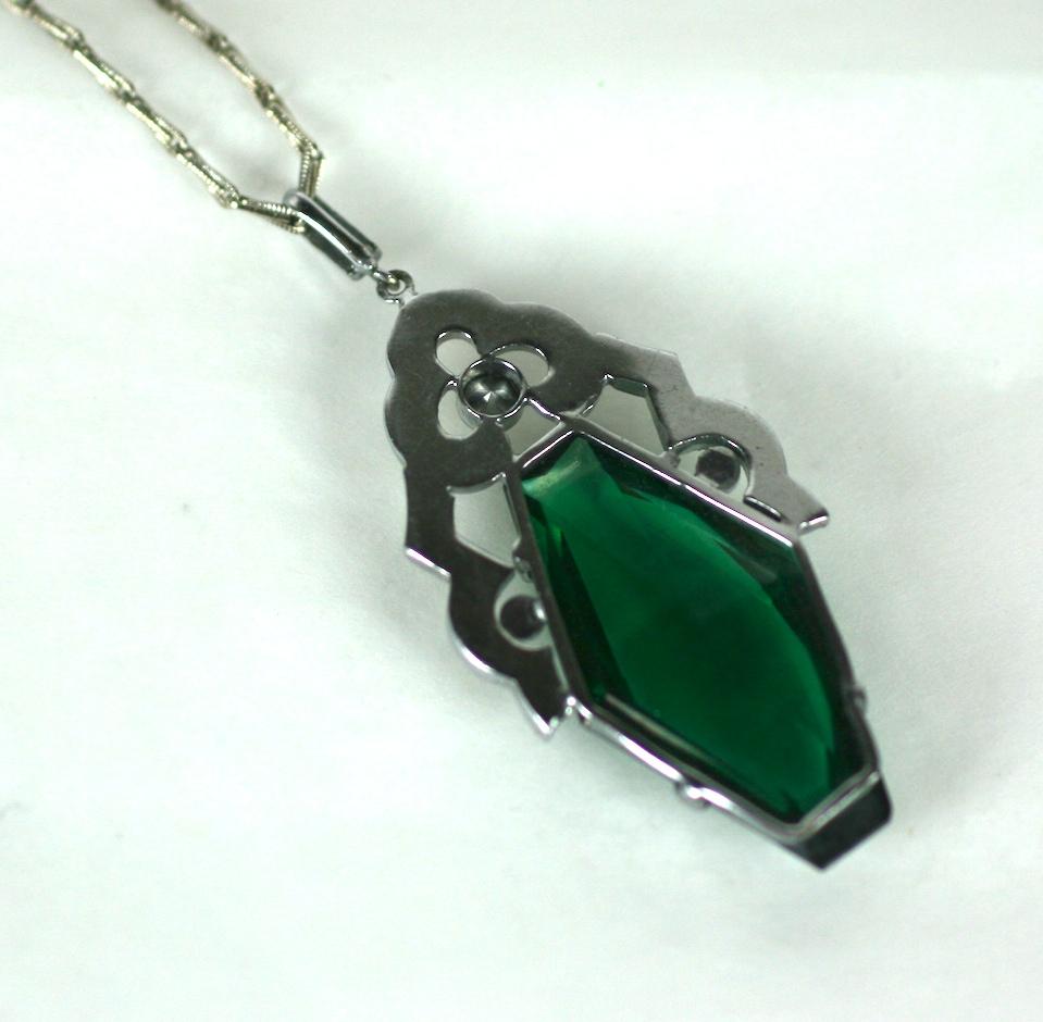 French Art Deco Pendant Necklace 1