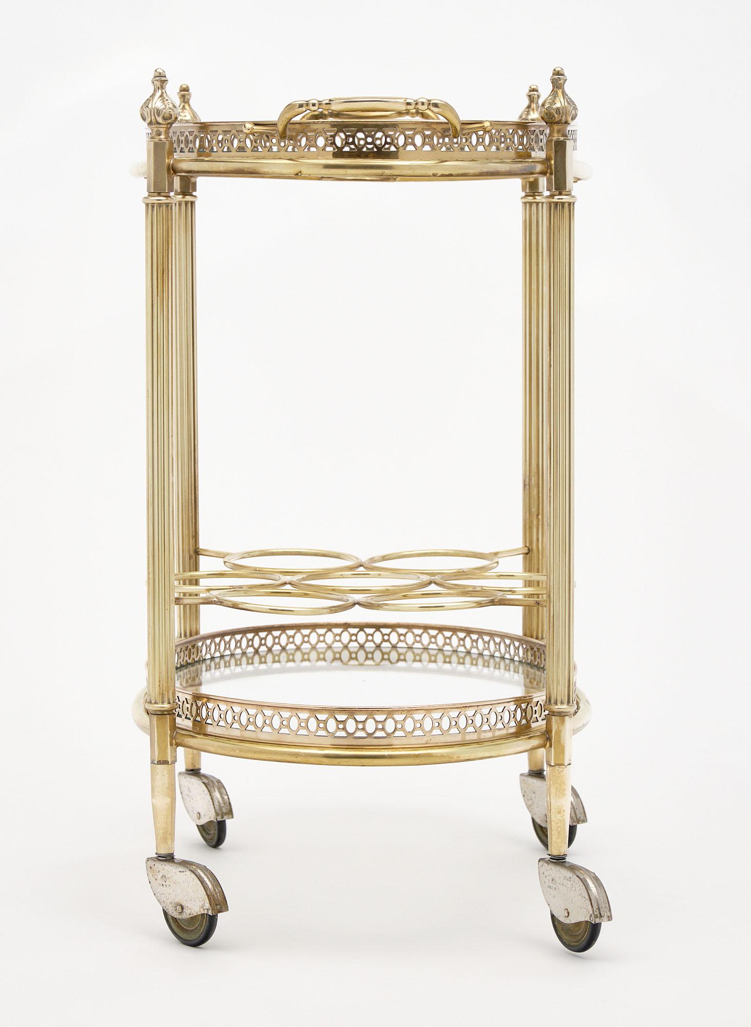 French Art Deco Period Bar Cart For Sale 1