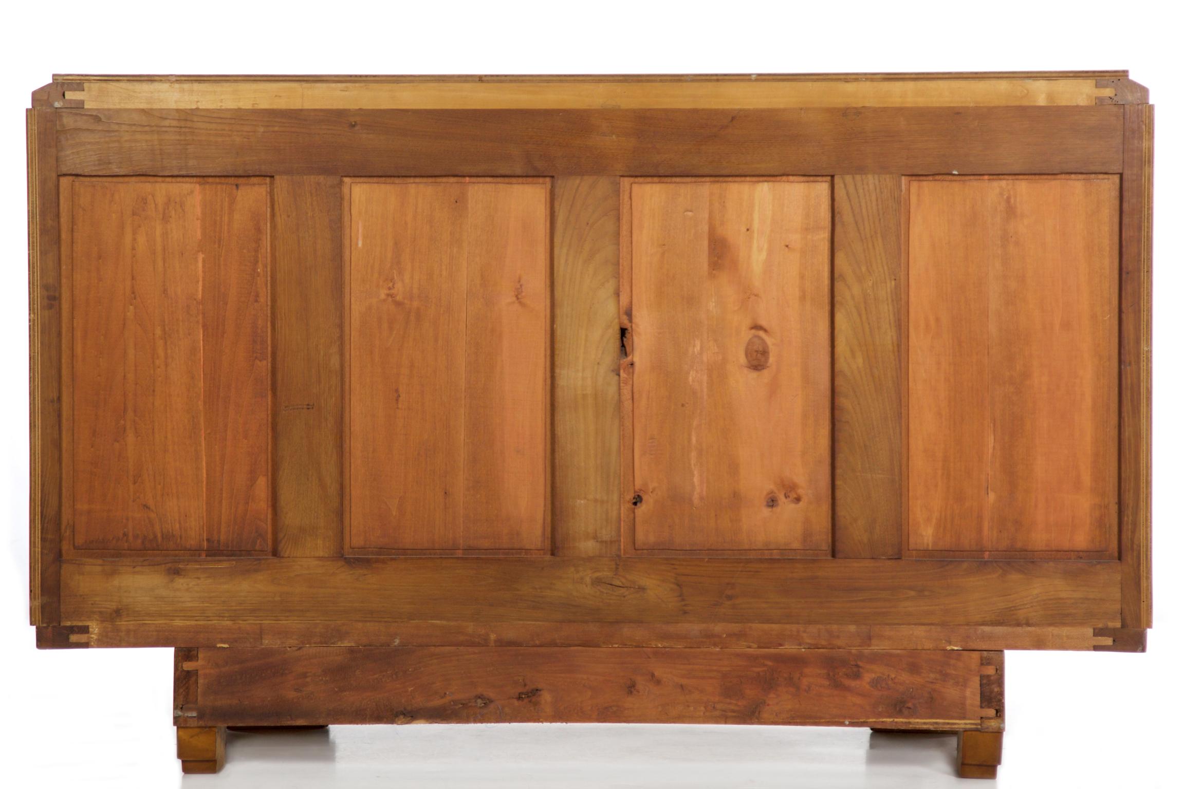 French Art Deco Period Console Cabinet Sideboard by Jean Fauré, circa 1940 12