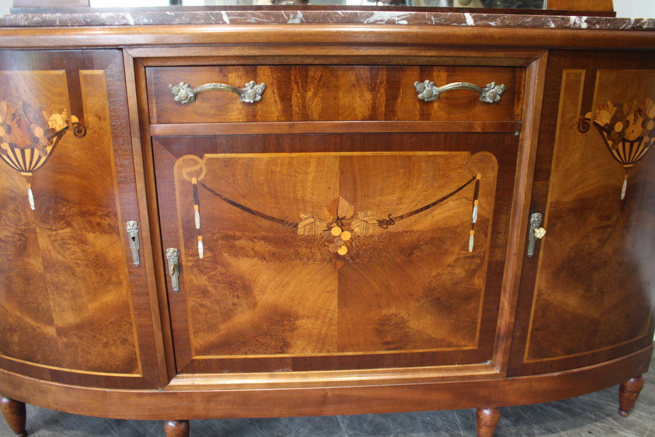 20th Century French Art Deco Period Dresser For Sale