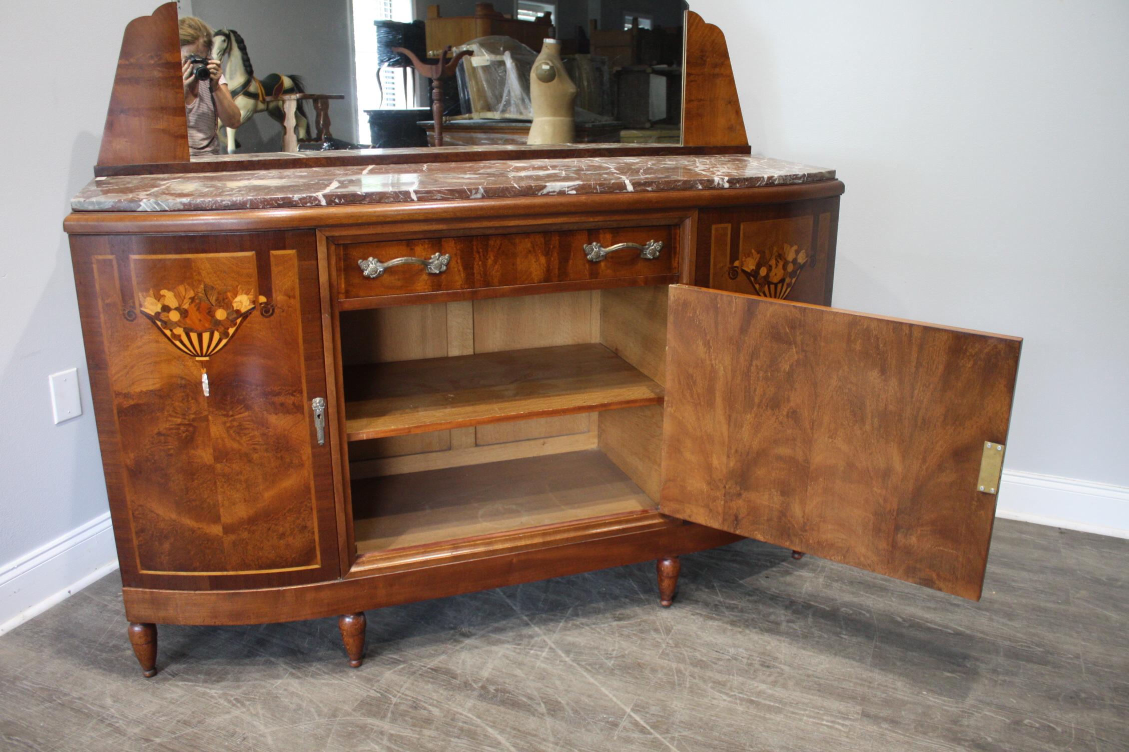 French Art Deco Period Dresser For Sale 1