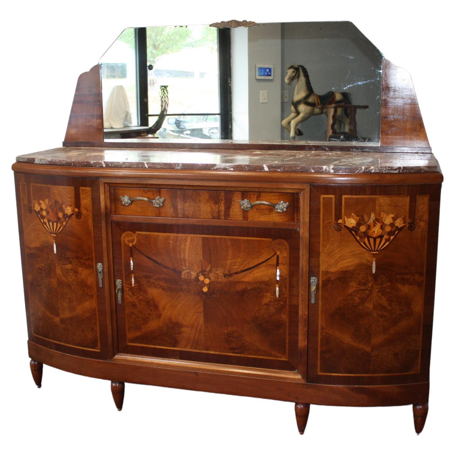 French Art Deco Period Dresser For Sale