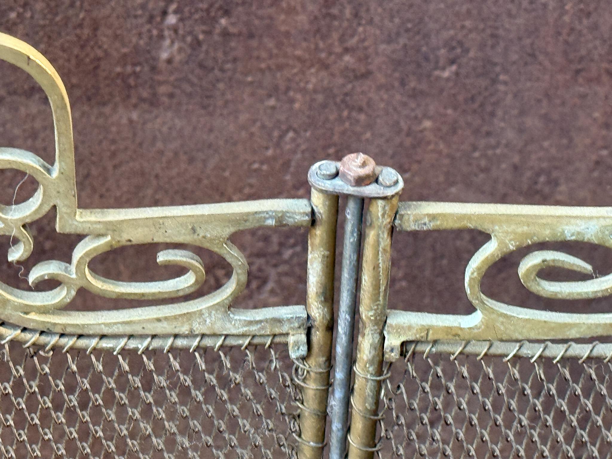 French Art Deco Period Fireplace Screen 7