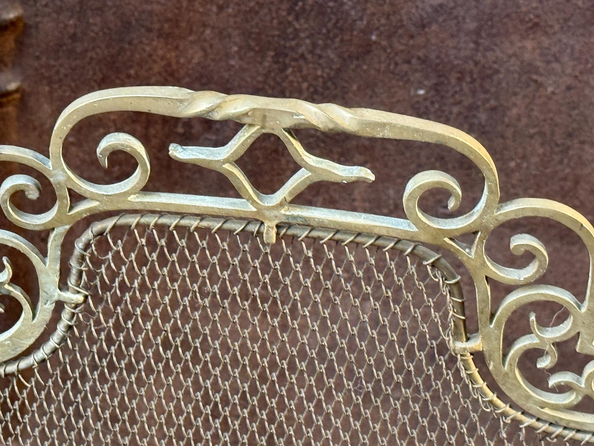 French Art Deco Period Fireplace Screen 9