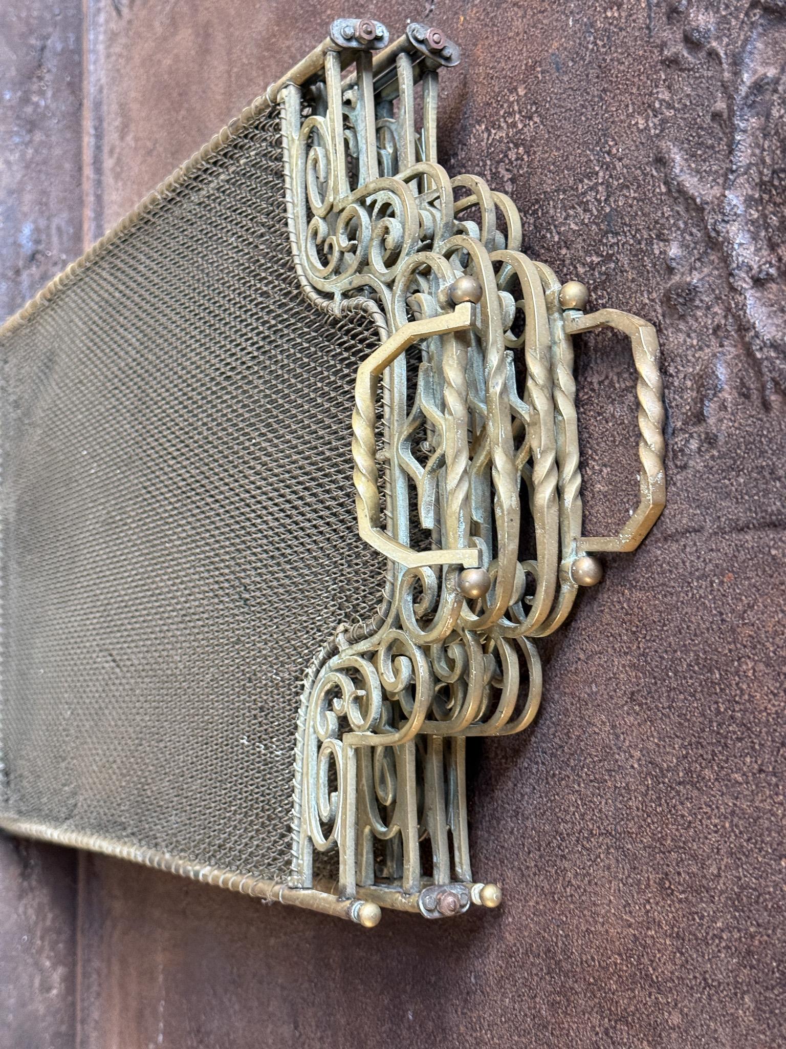 French Art Deco Period Fireplace Screen 14