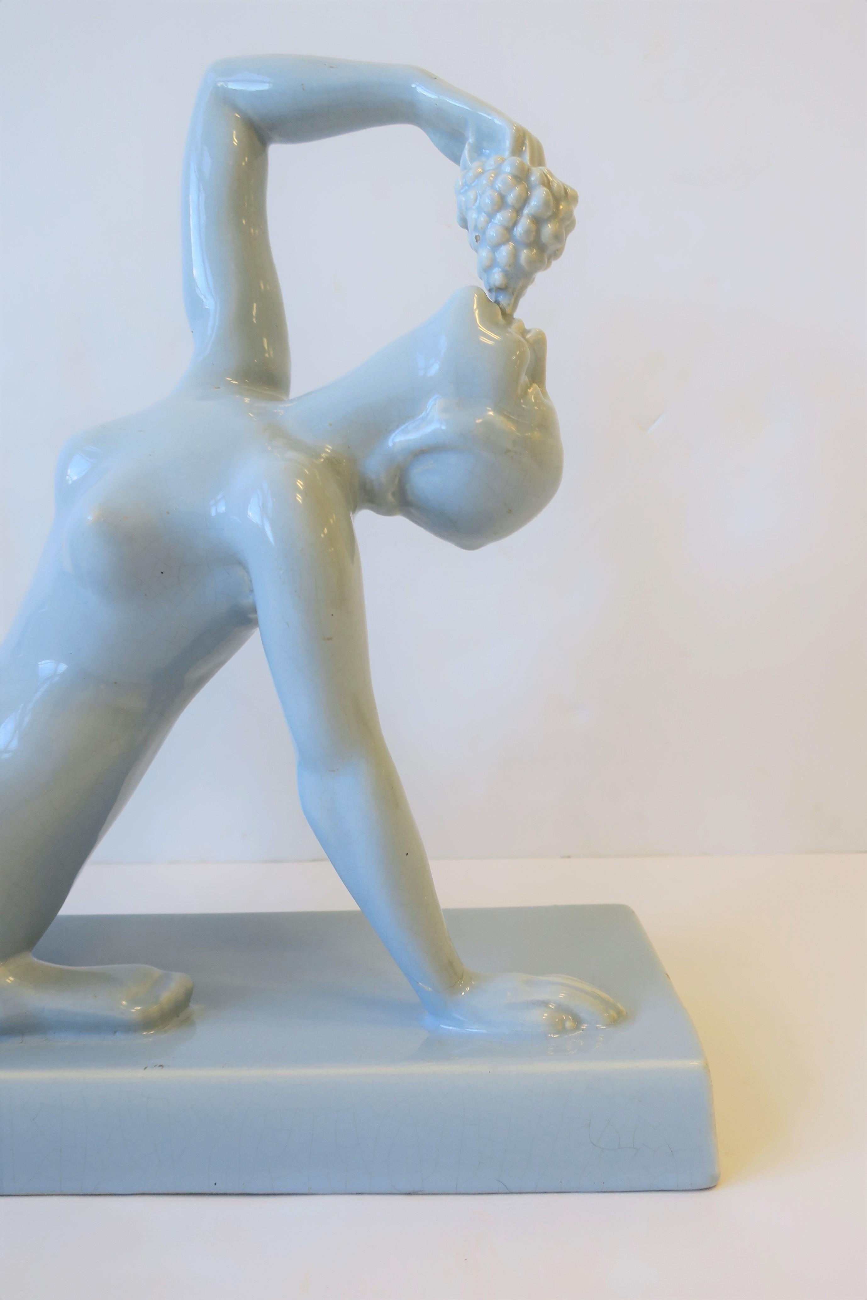 French Art Deco Period Sculpture by Sculptor Hernri Fugere In Good Condition In New York, NY