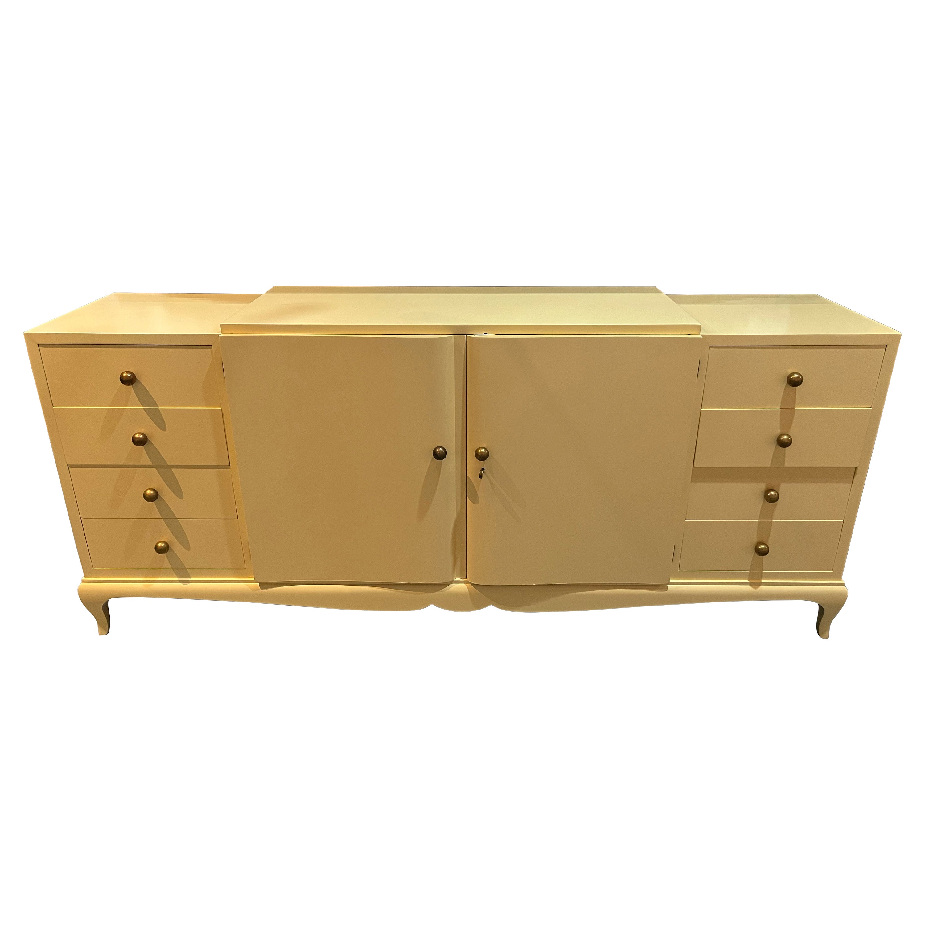 Französisches Sideboard im Stil des Art déco von André Arbus