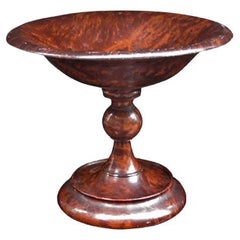 French Art Deco Period Walnut Tazza France 1930