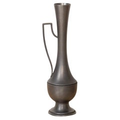 French Art Deco Pewter Bud Vase