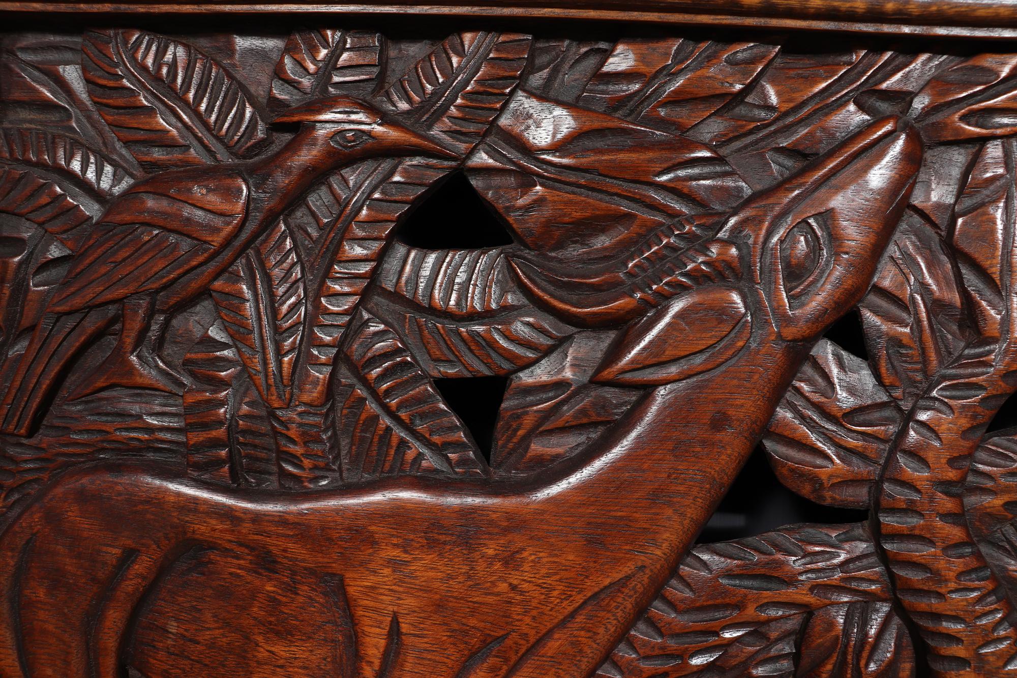 French Art Deco Pierced Carving wall Panel For Sale 8