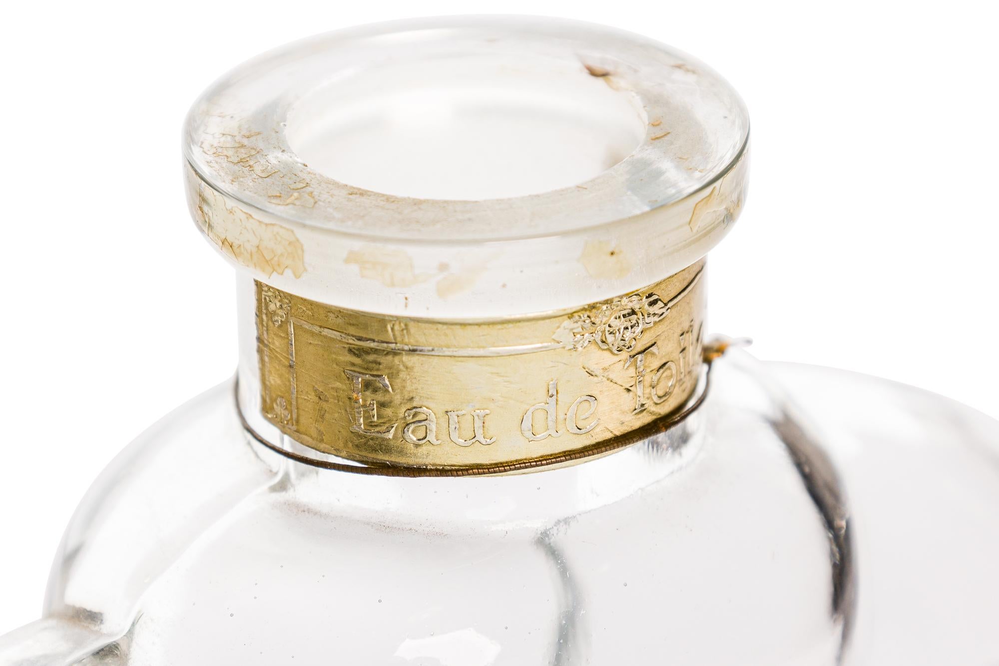 Smussato Bottiglia di profumo francese Art Deco Raffy in vendita