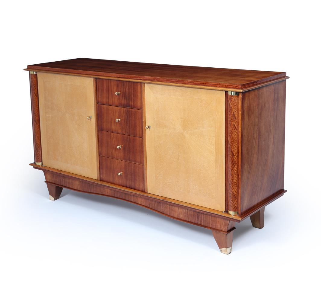 Credenza francese Art Deco in legno di palissandro e Oak In condizioni buone in vendita a Paddock Wood Tonbridge, GB