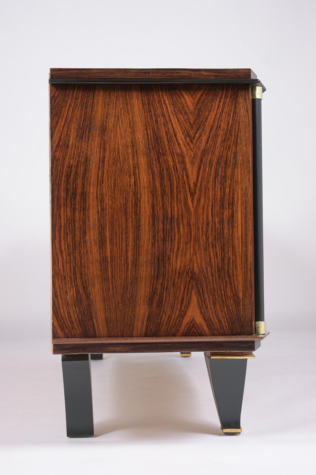 French Art Deco Rosewood Buffet 12