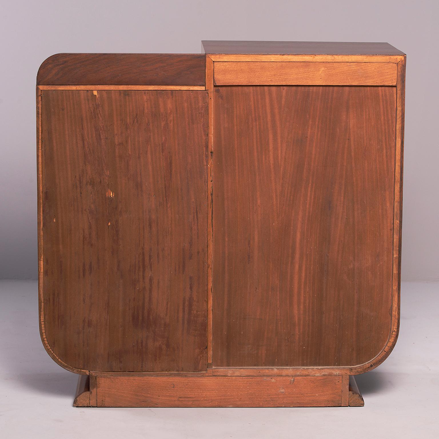 French Art Deco Rosewood Cabinet 5